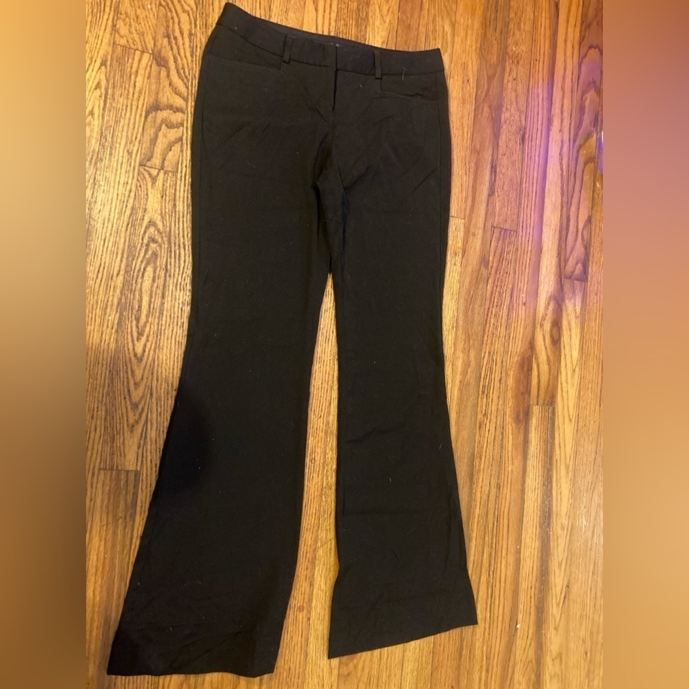 Express Design Studio Women’s Wide Leg Black Trousers Y2k Size 6